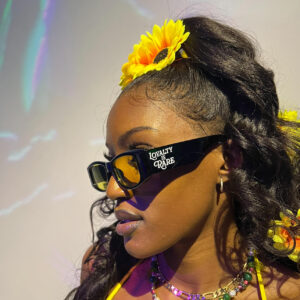 Loyalty Is Rare® | Black Sunglasses (Yellow Lenses)