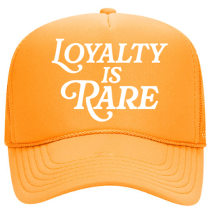 Loyalty Is Rare (WH) | Gold Trucker Hat