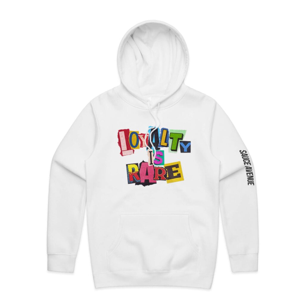 Loyalty Is Rare (OG) | White Hoodie
