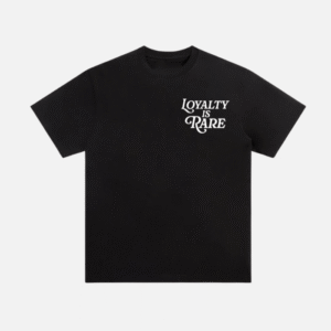 Loyalty Is Rare (WH) | Black Tee